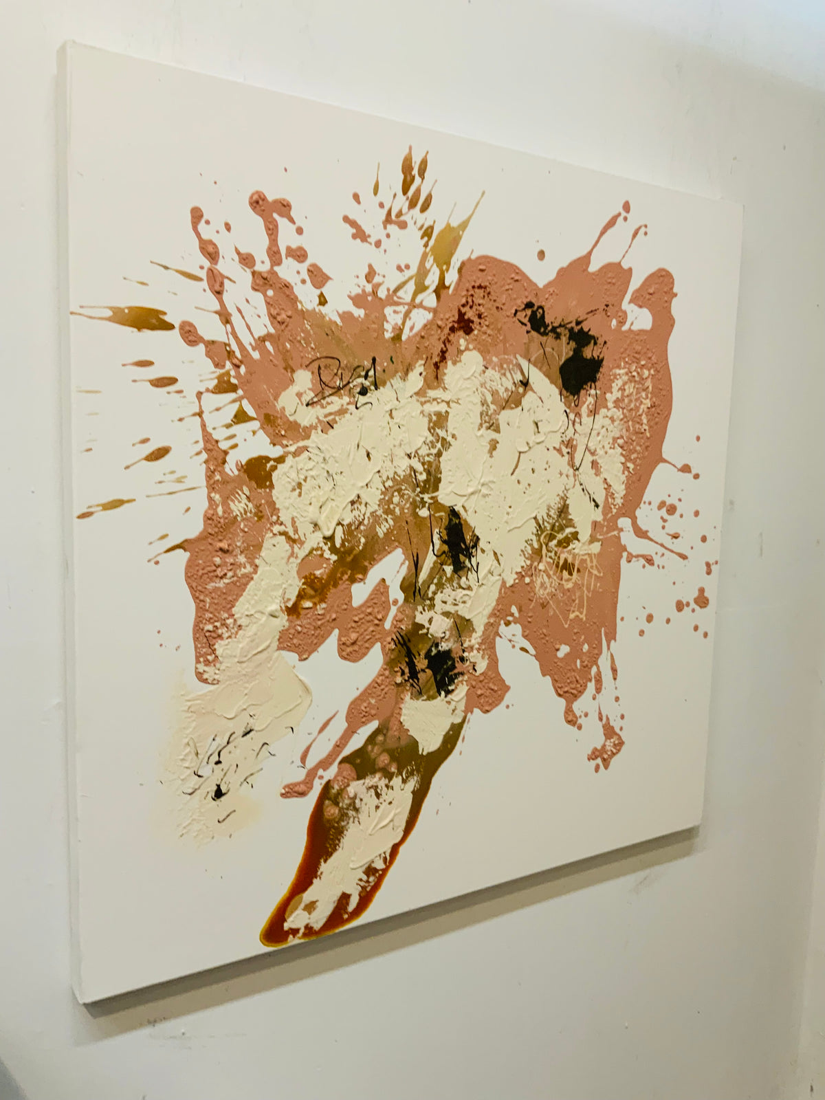 Shedding - Original Acrylic Mixed Media Painting