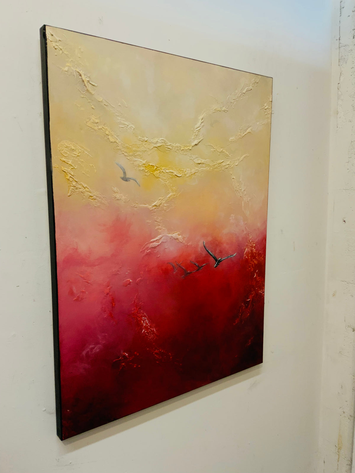 Solar Breath - Original Mixed-Media Painting