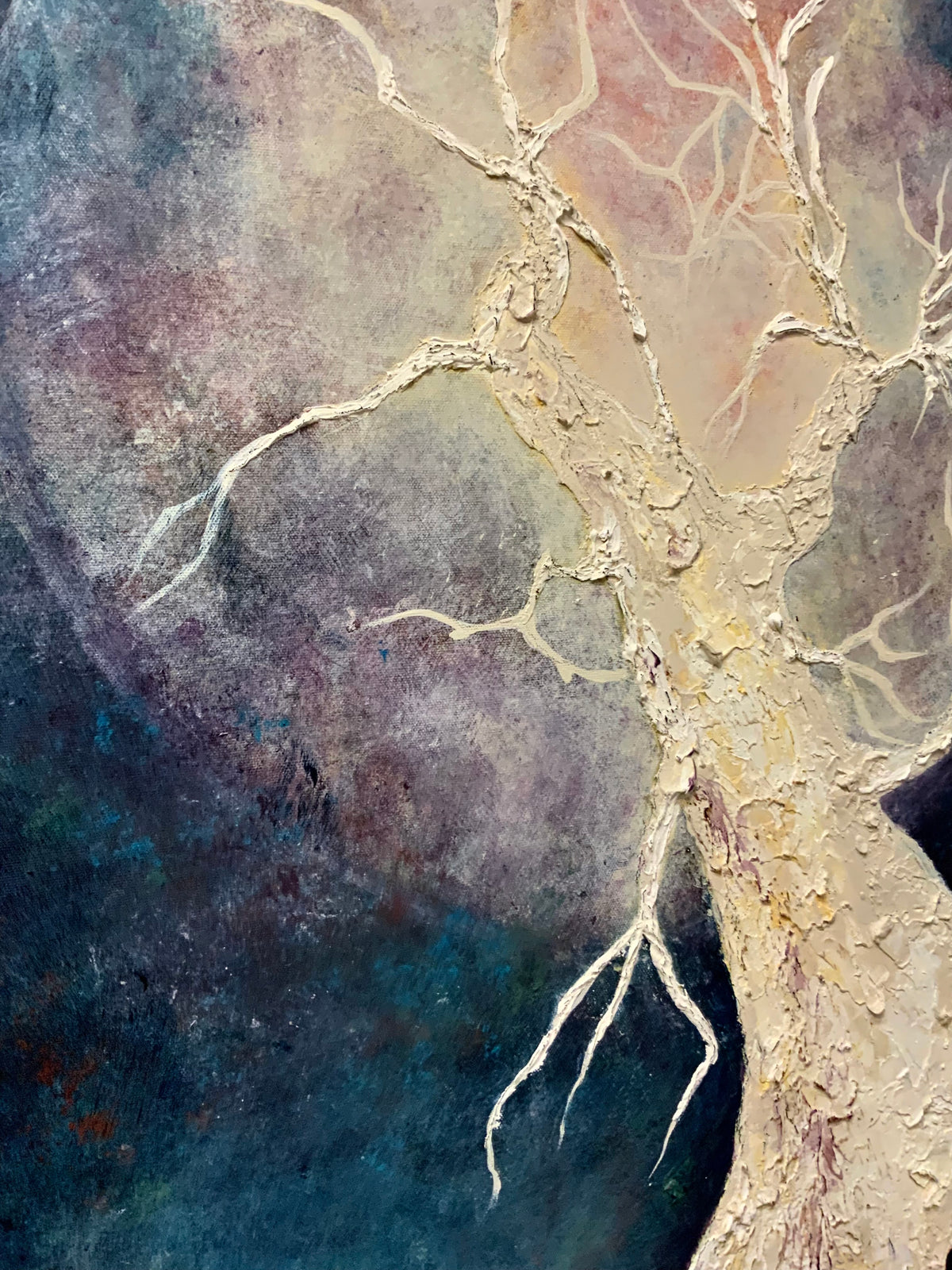 Lunar Diva _ Mixed Media Original Painting