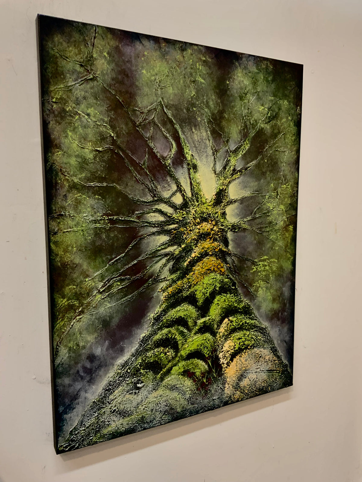 Rooted in Light - Original Mixed Media Painting