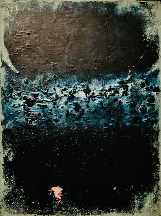 Fragments VII — Original Acrylic Mixed Media Painting