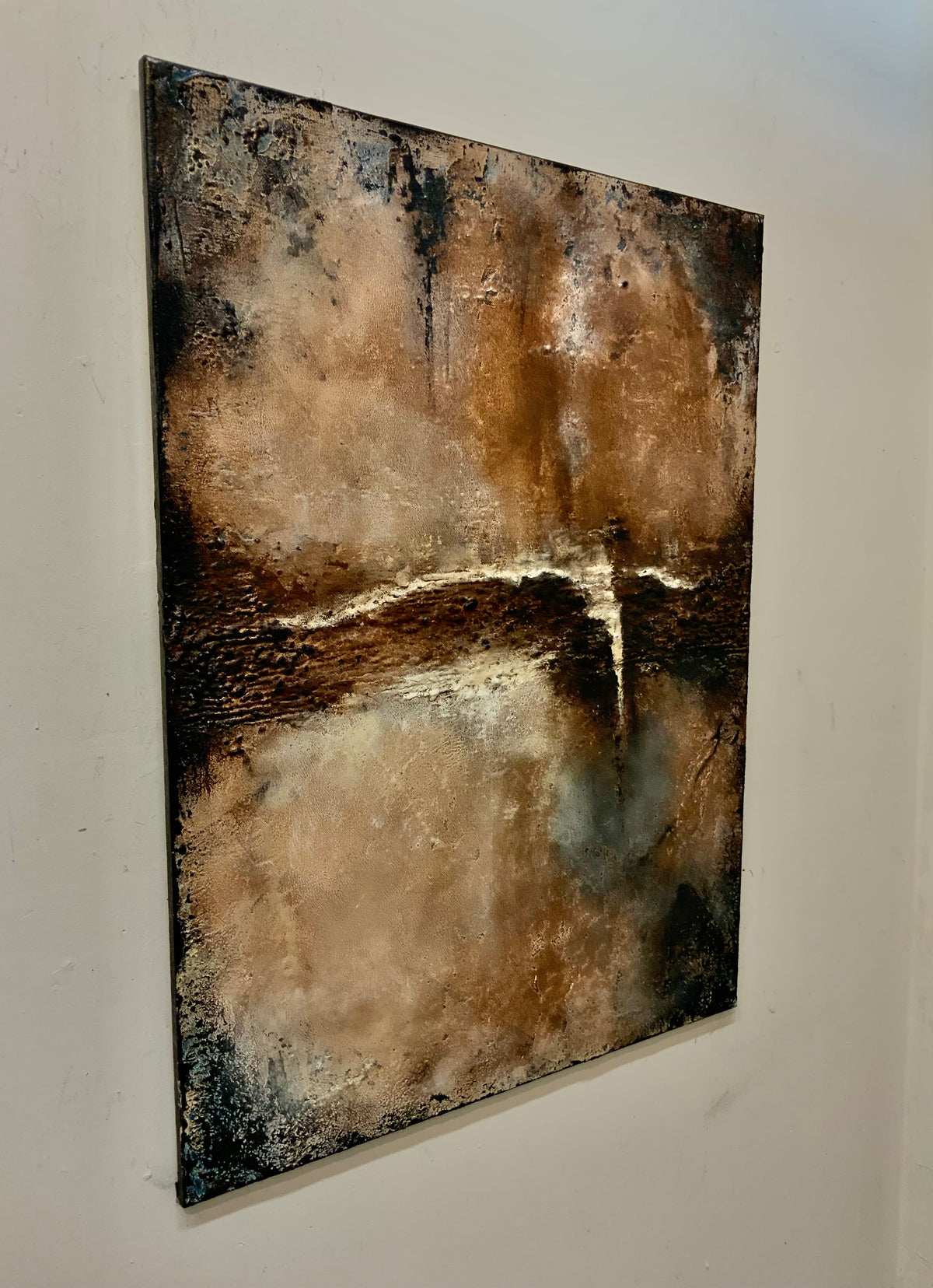 Fragments X — Original Acrylic Mixed Media Painting