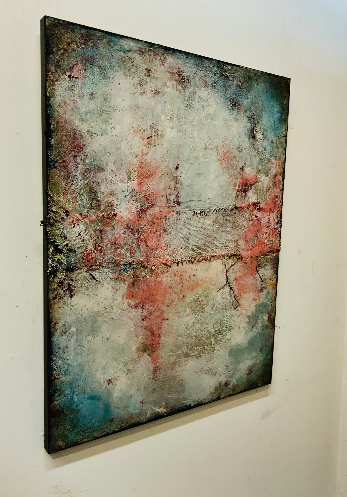 Fragments IV— Original Acrylic Mixed Media Painting