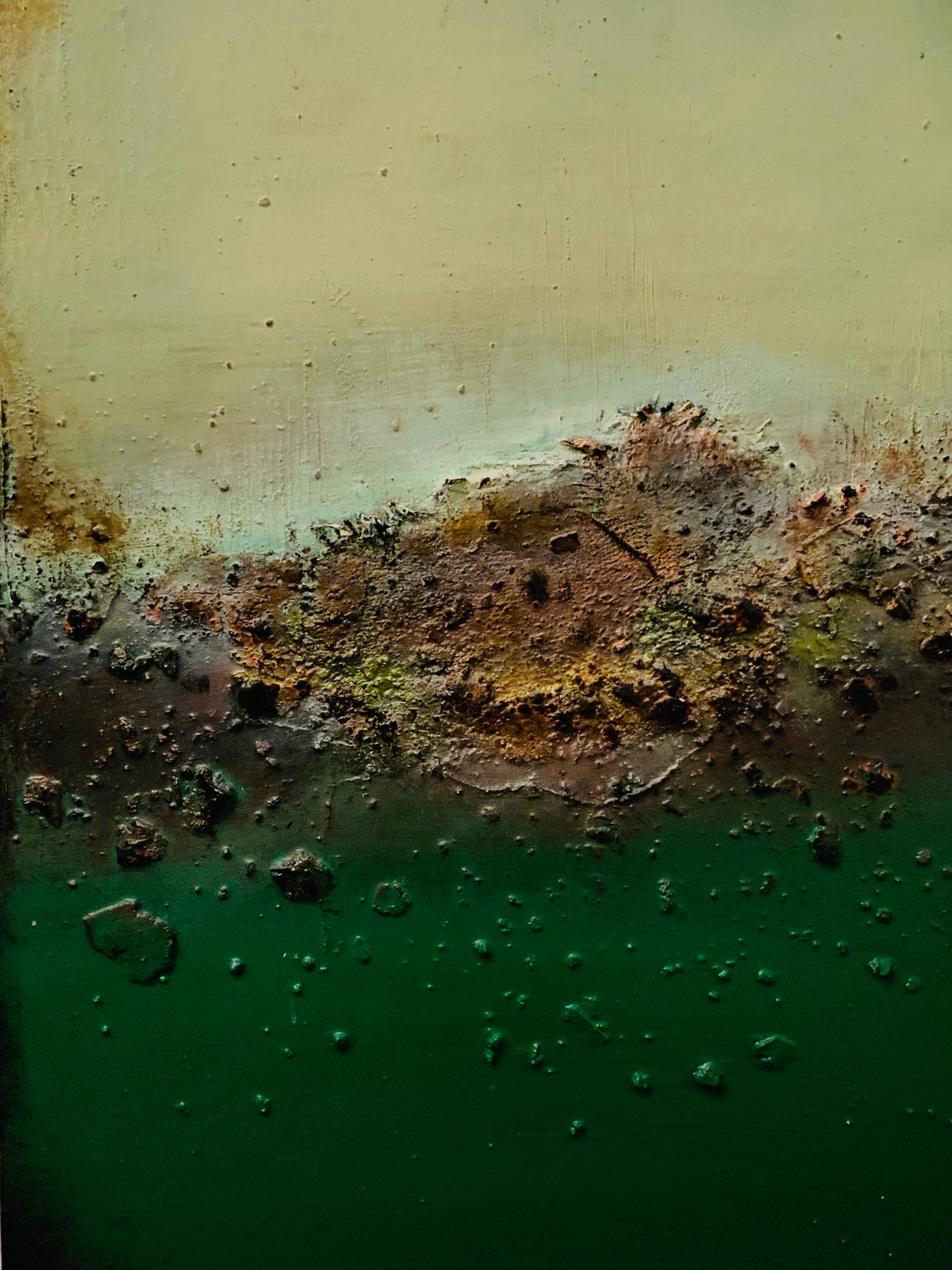 Fragments V — Original Acrylic Mixed Media Painting