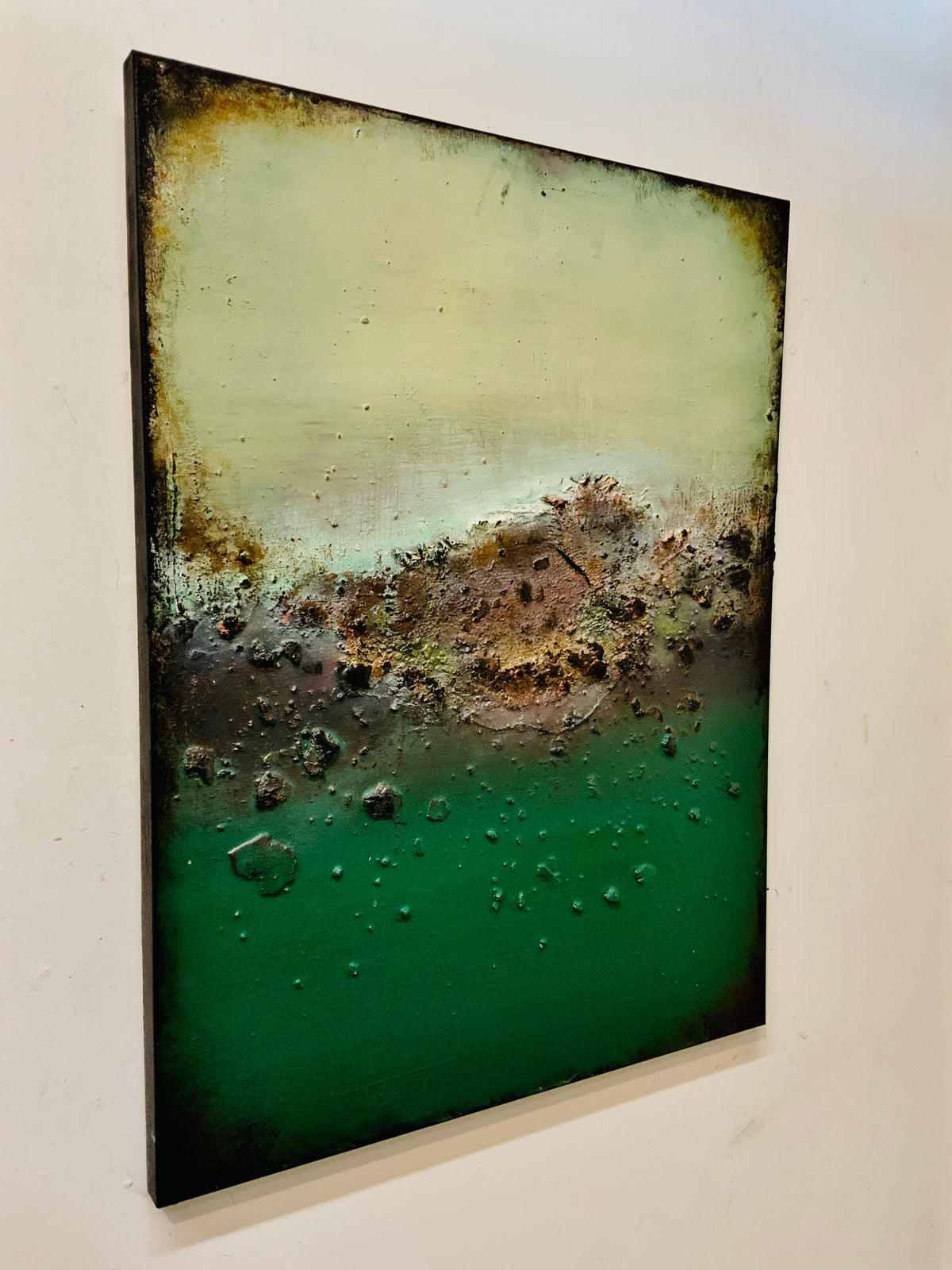 Fragments V — Original Acrylic Mixed Media Painting