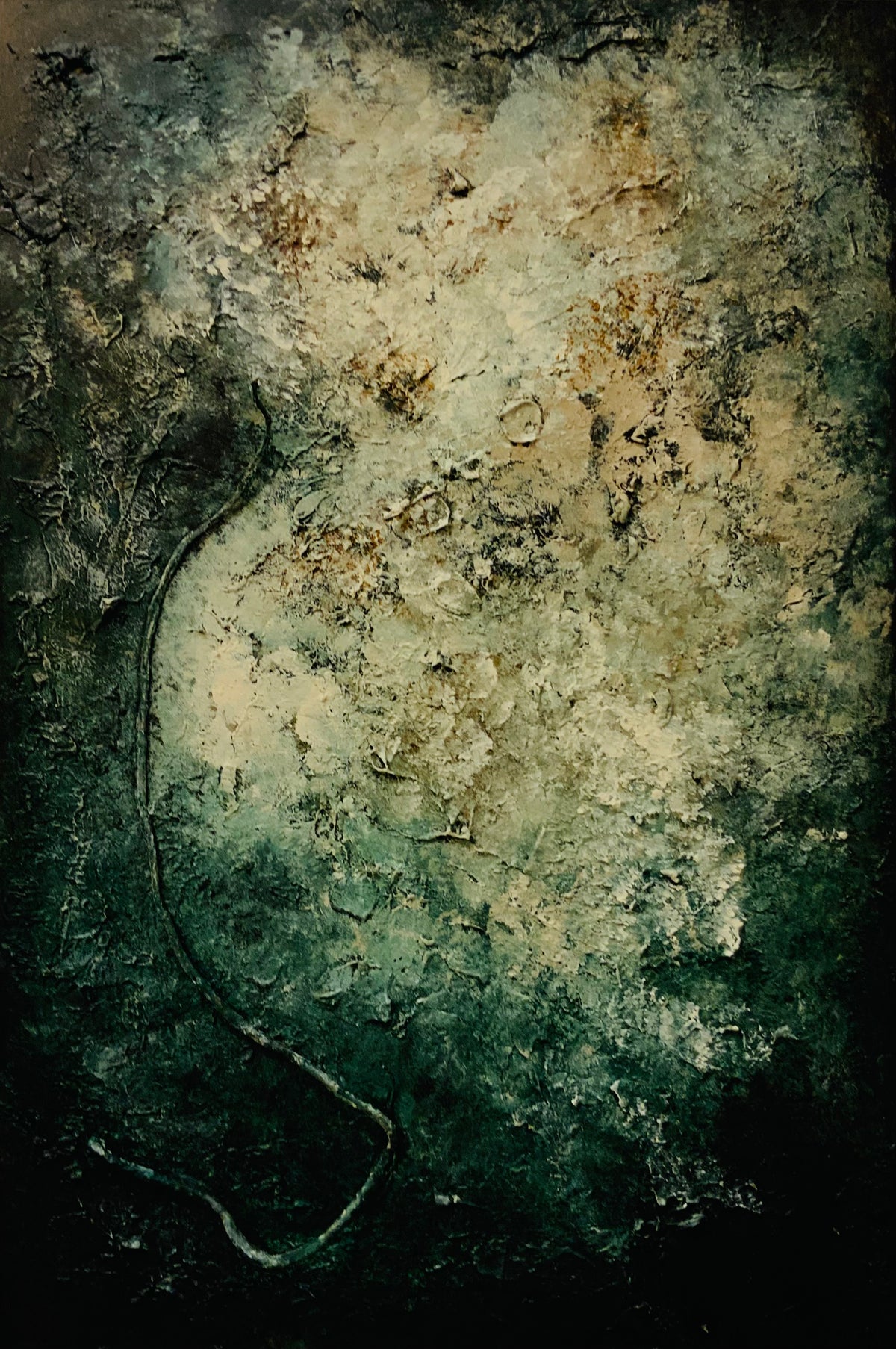 Structural Presence IV — Original Painting | One of a Kind