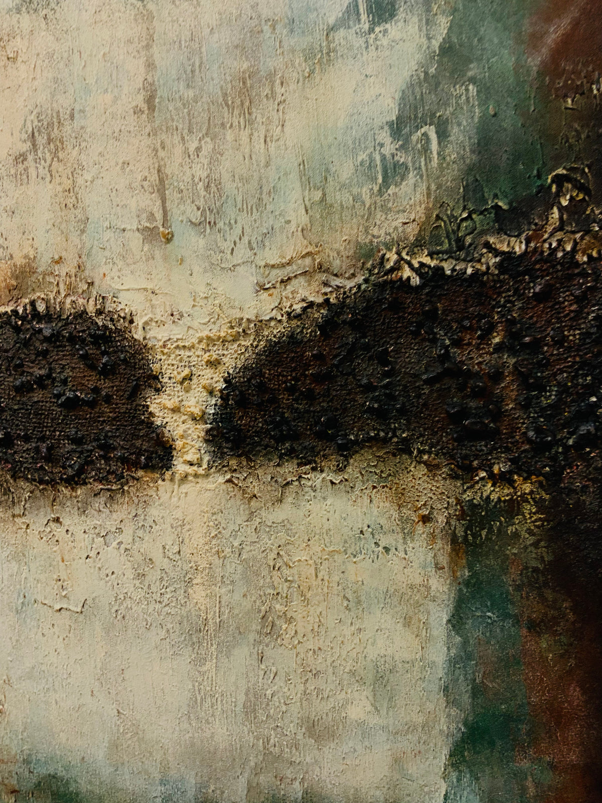 Fragments IX - Original Acrylic Mixed Media Painting