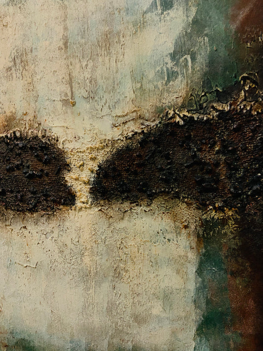 Fragments IX - Original Acrylic Mixed Media Painting