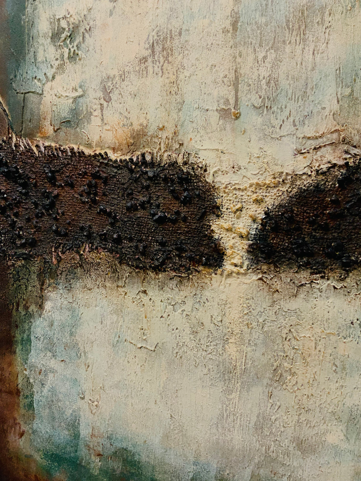 Fragments IX - Original Acrylic Mixed Media Painting