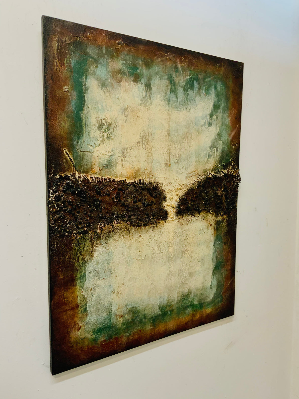 Fragments IX - Original Acrylic Mixed Media Painting