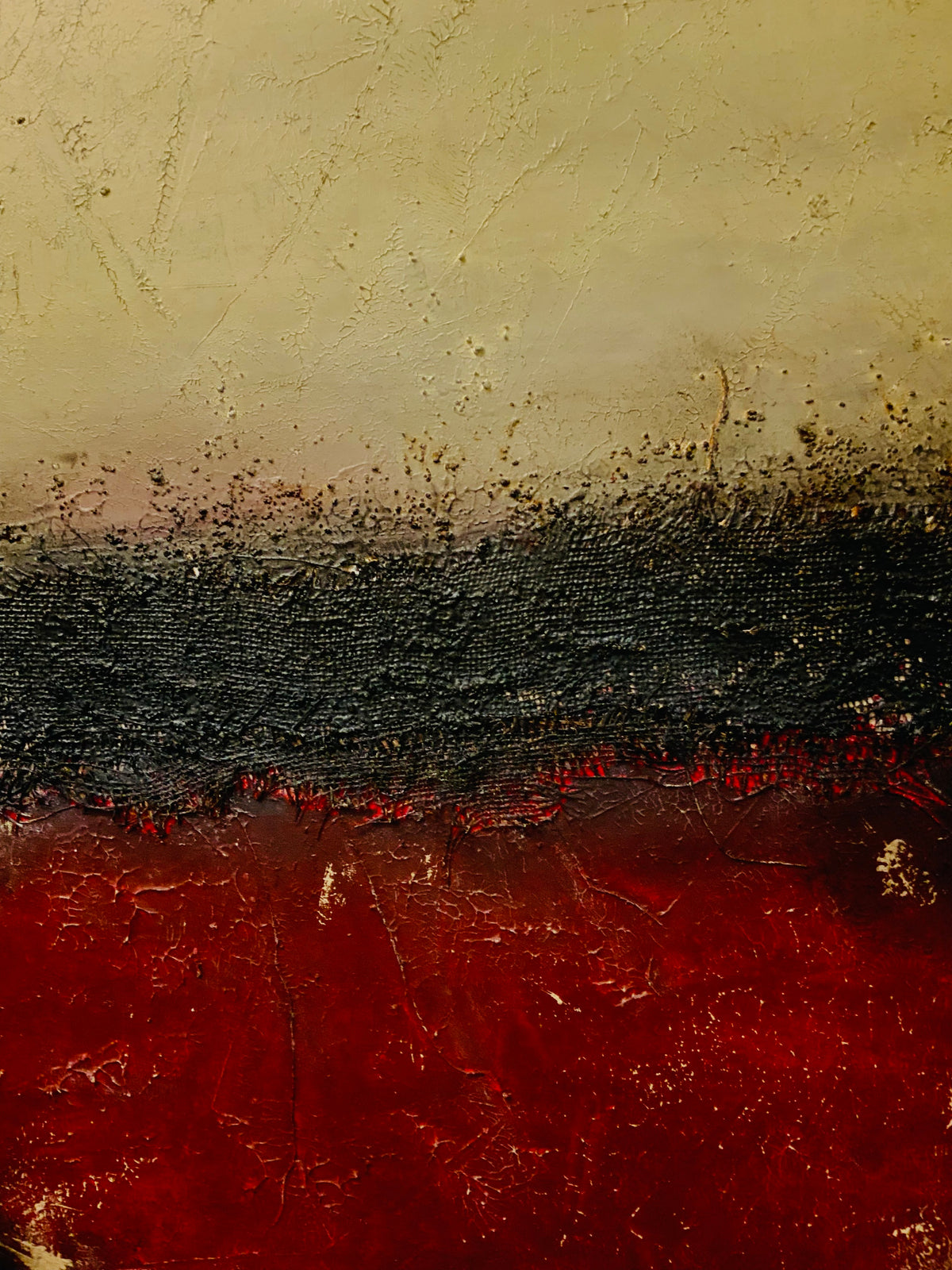 Fragments VI — Original Acrylic Mixed Media Painting