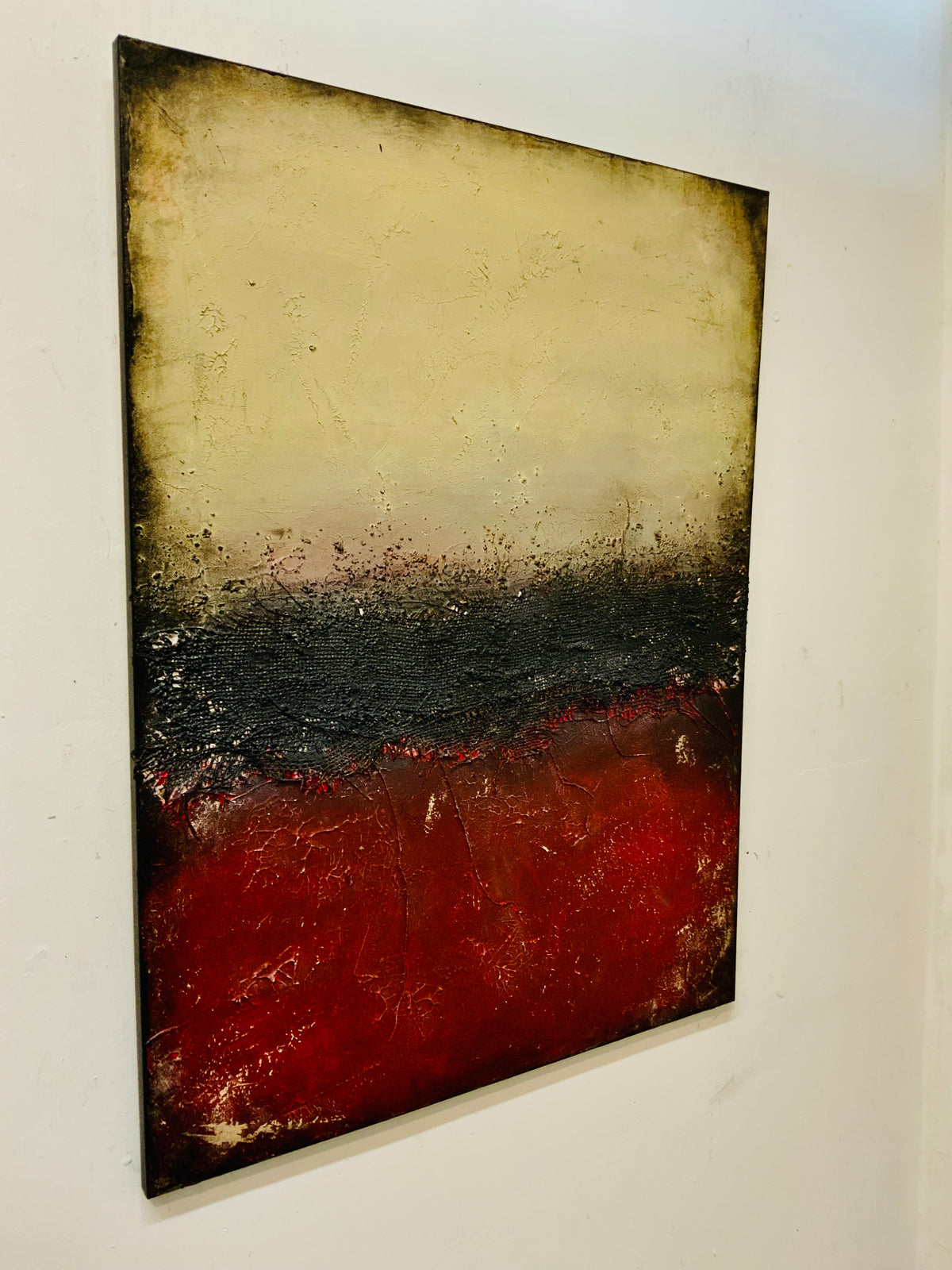 Fragments VI — Original Acrylic Mixed Media Painting