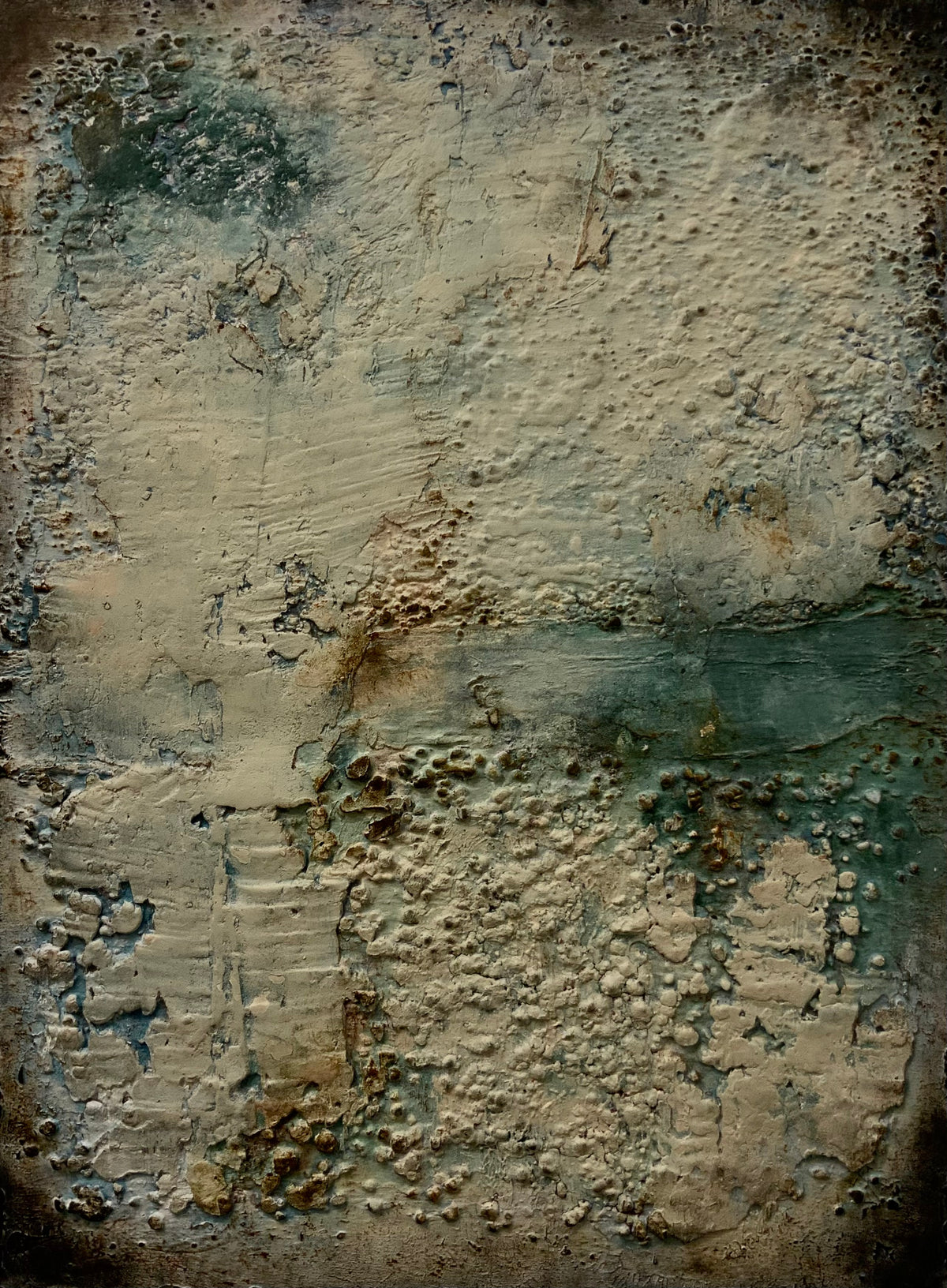 Fragments II — Original Acrylic Mixed Media Painting