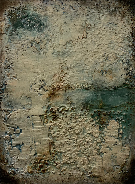 Fragments II — Original Acrylic Mixed Media Painting