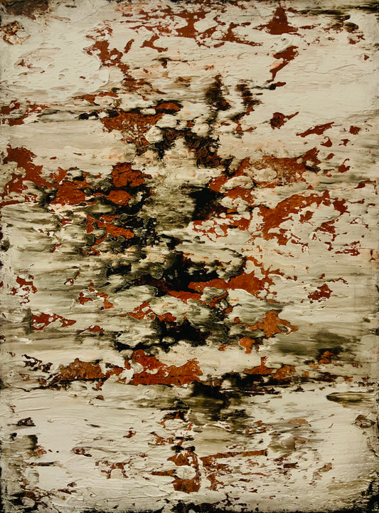 Fragments XI - Original Acrylic Mixed Media Painting