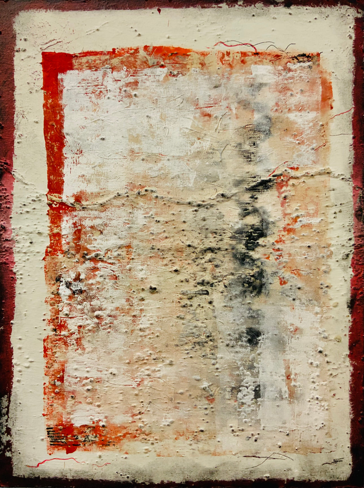 Fragments I — Original Acrylic Mixed Media Painting
