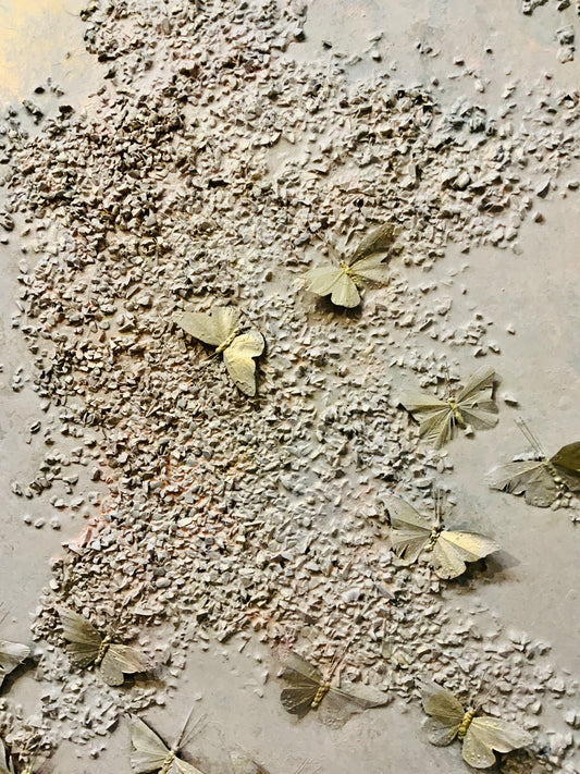 Golden Passage of Becoming II — Original Painting | One of a Kind