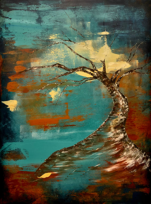 After The Fall - Mixed Media Original Painting