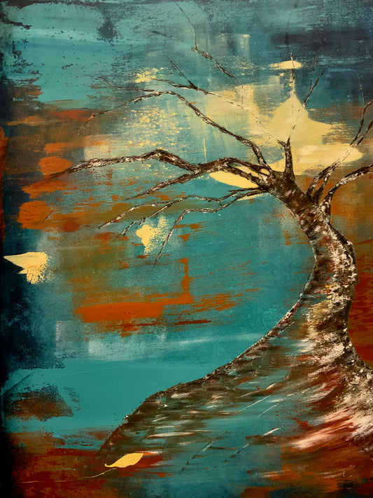 After The Fall - Mixed Media Original Painting