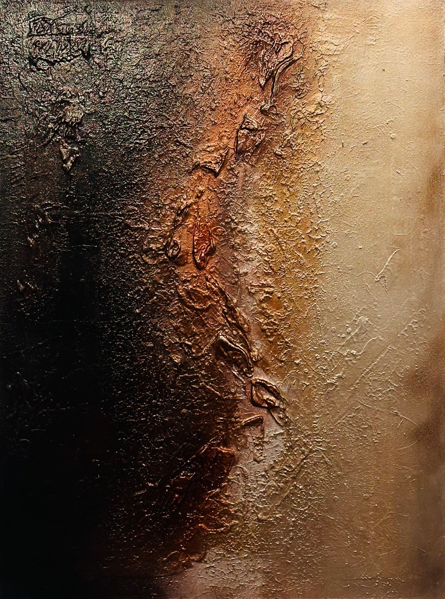 The Signal Beneath I — Original Painting | One of a Kind