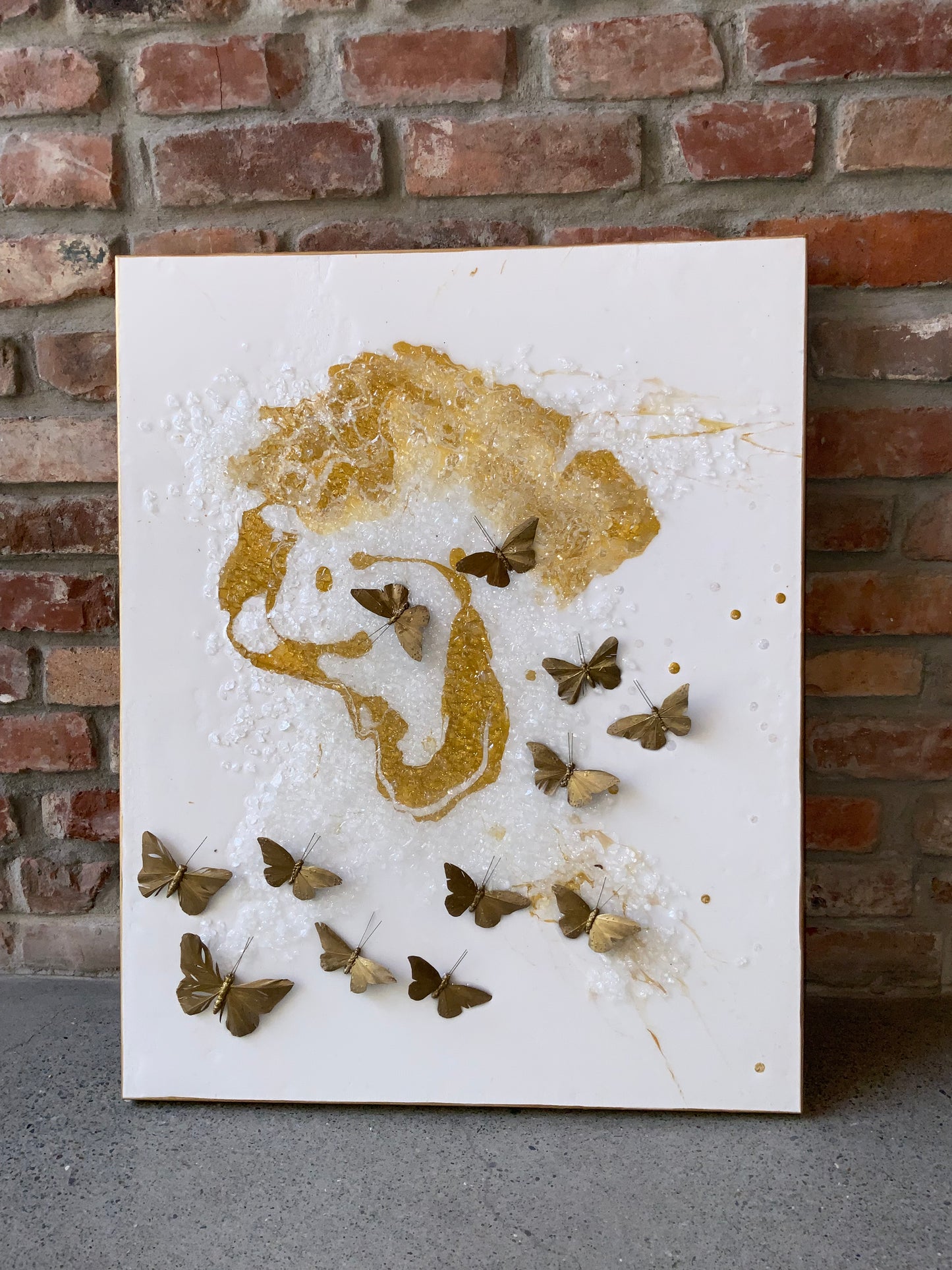 Golden Passage of Becoming II - Original Painting