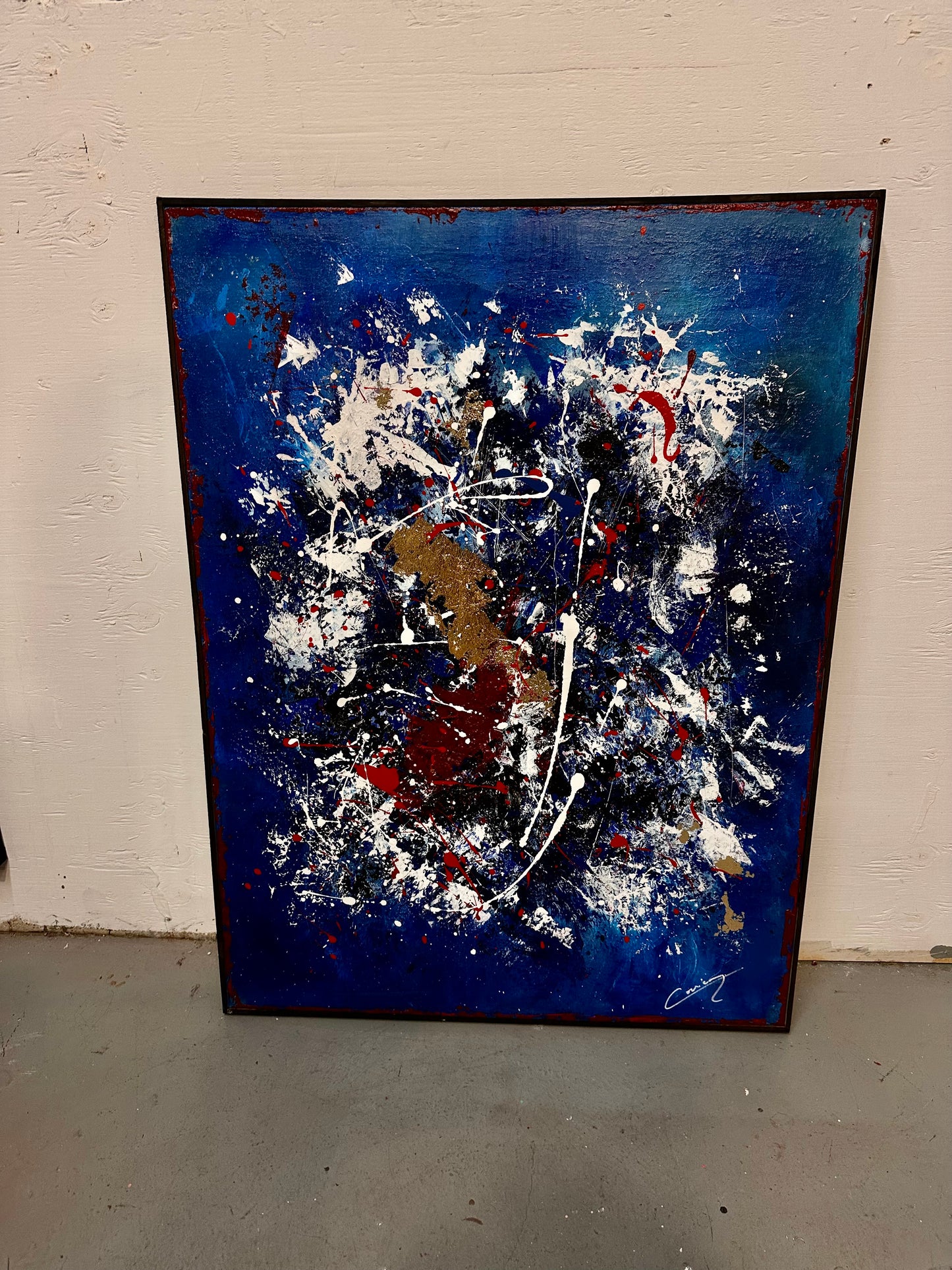 In the Wake of Red - Original Painting