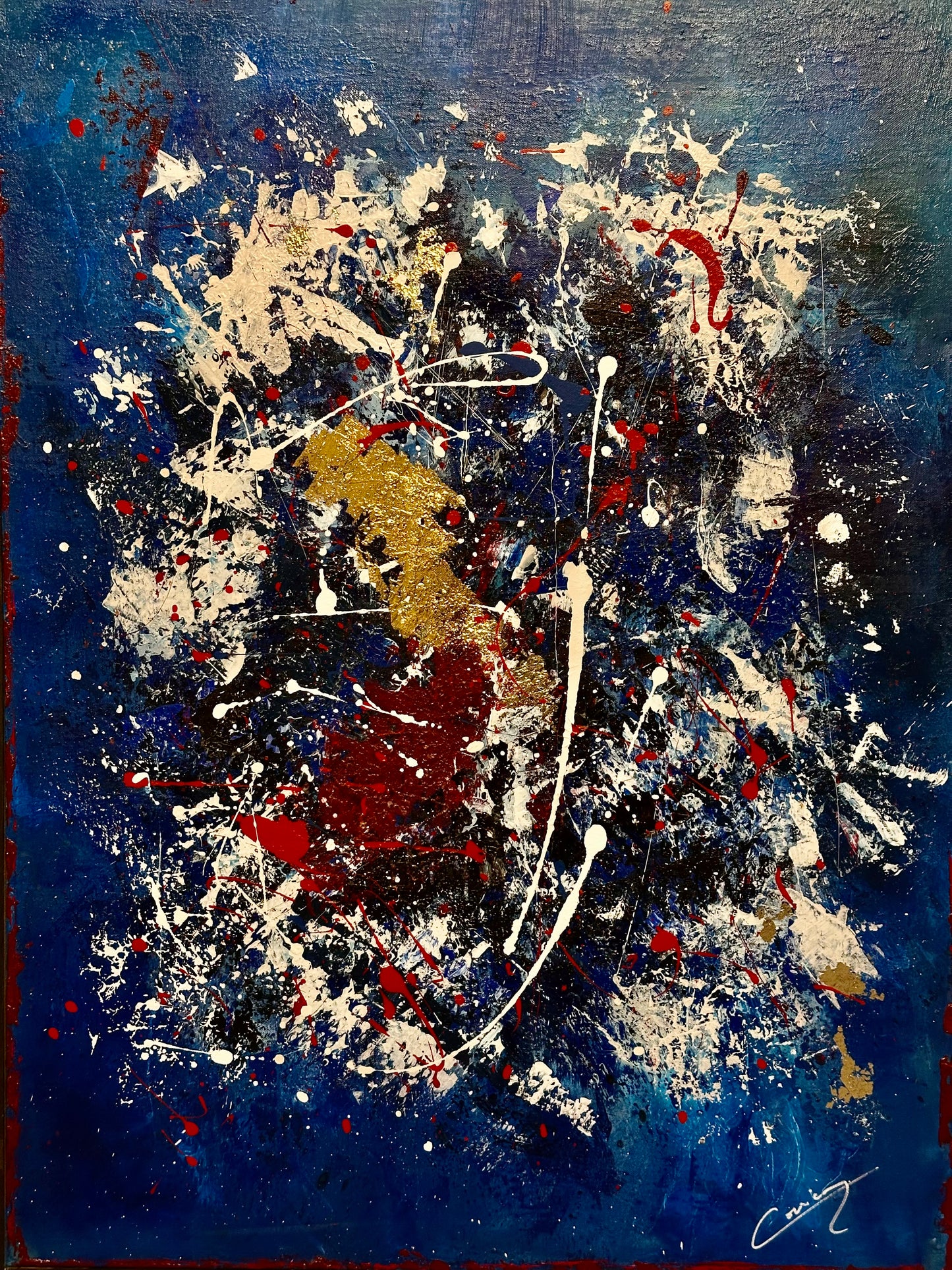 In the Wake of Red - Original Painting