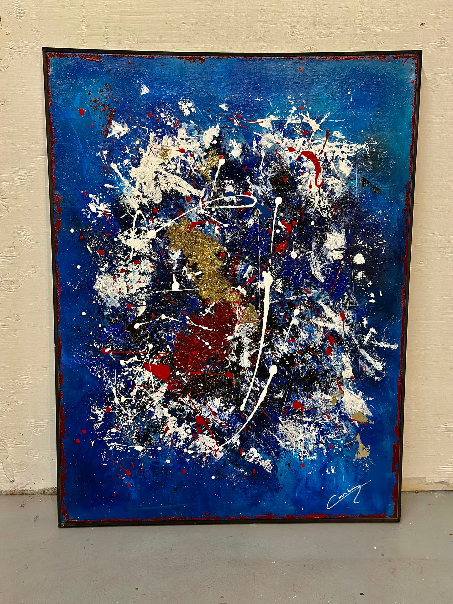 In the Wake of Red - Original Painting