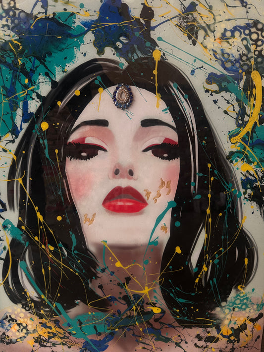 Holy Spice - Original Mixed Media Original Painting