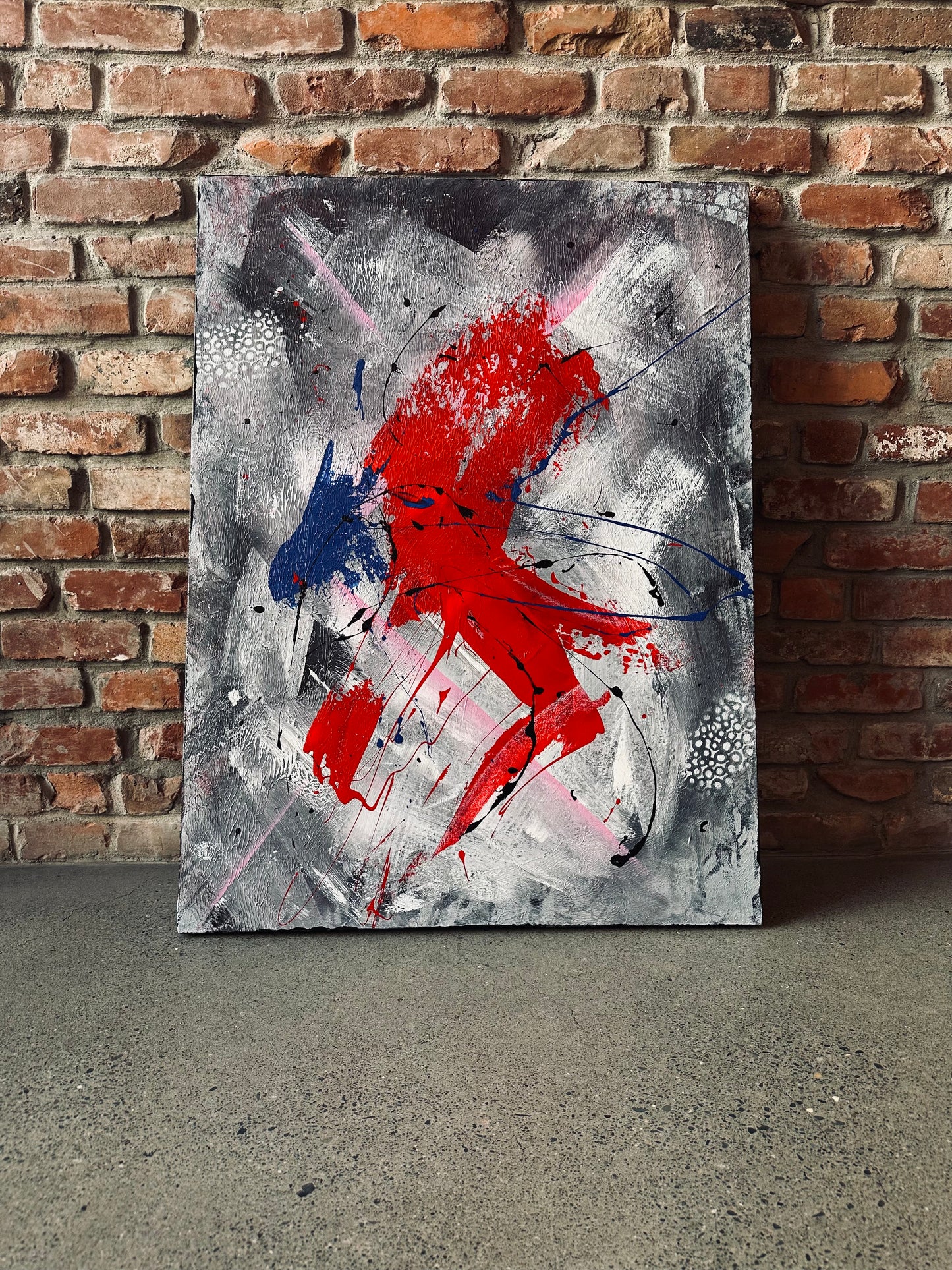 Collision Bloom - Original Painting