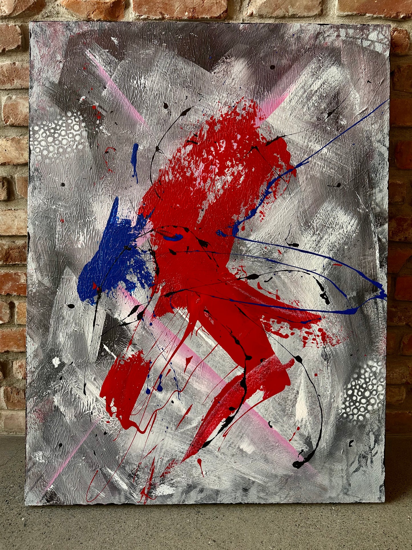 Collision Bloom - Original Painting