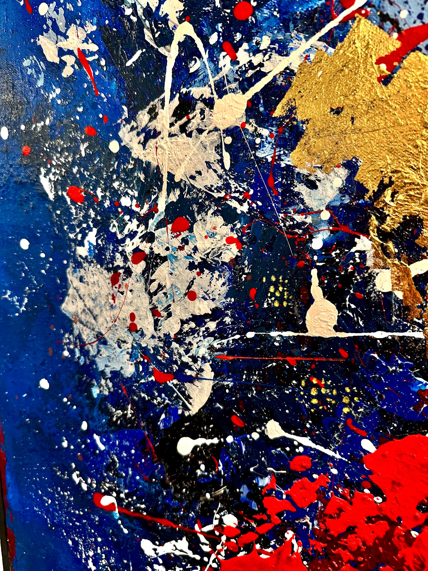 In the Wake of Red - Original Painting | One-of-a-Kind