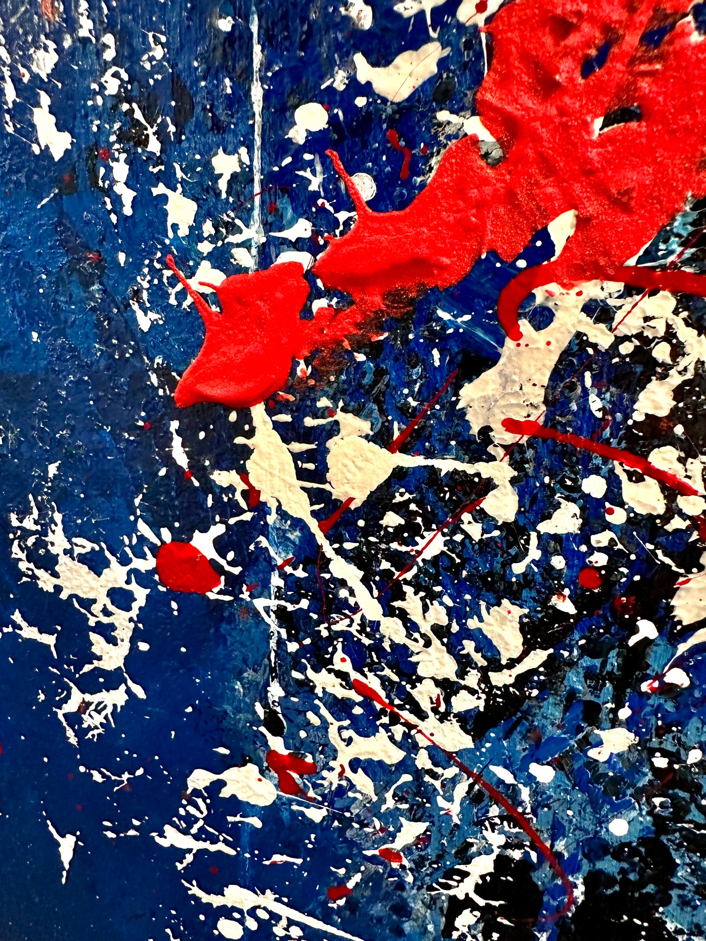 In the Wake of Red - Original Painting | One-of-a-Kind