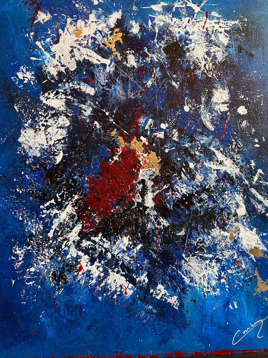 In the Wake of Red - Original Painting