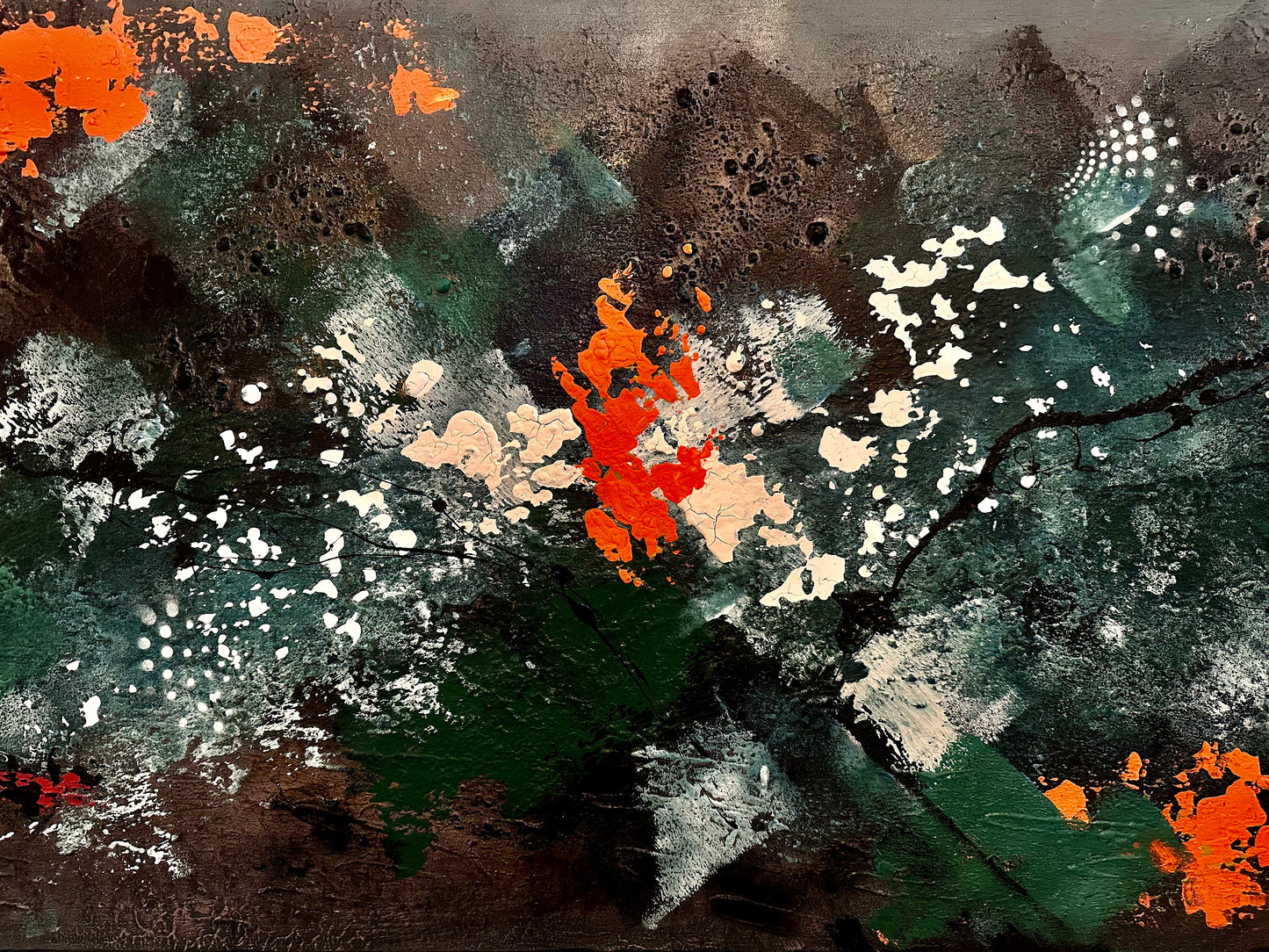 Resonant Waves of Feelings III — Original Painting | One of a Kind