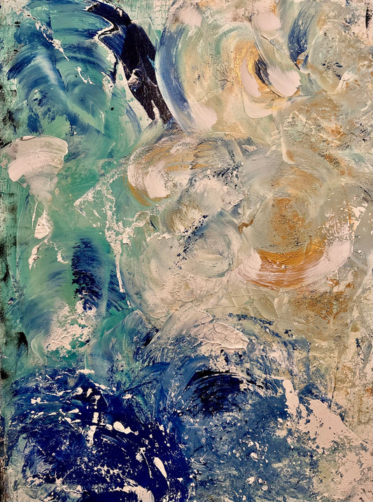 Tides of Memory -Original Painting | One-of-a-Kind