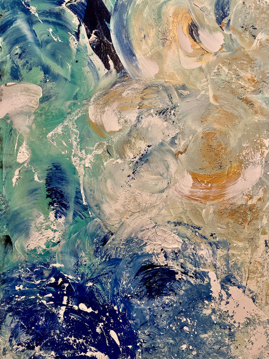 Tides of Memory -Original Painting | One-of-a-Kind