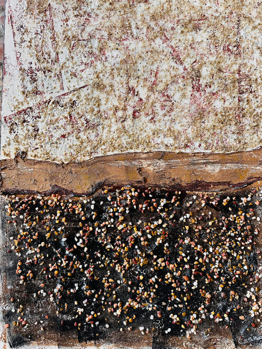Earthbound Textures - Original Painting