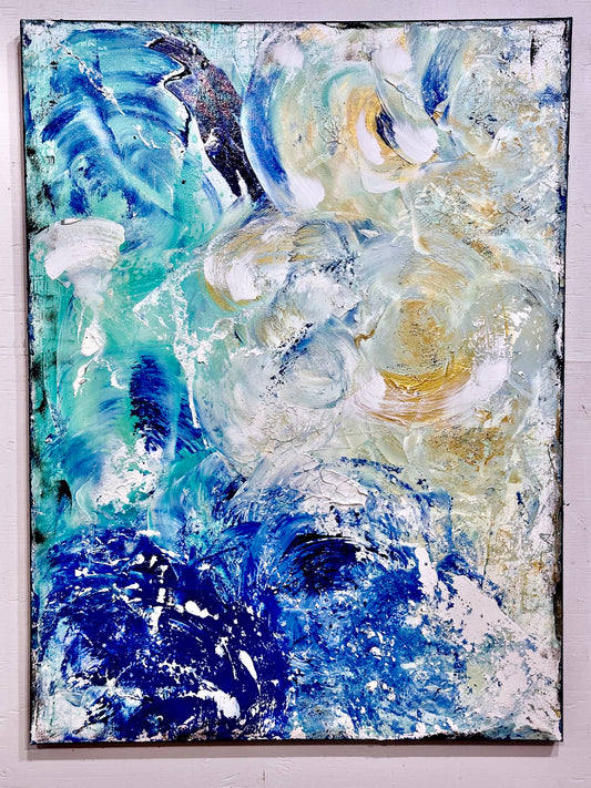 Tides of Memory -Original Painting | One-of-a-Kind