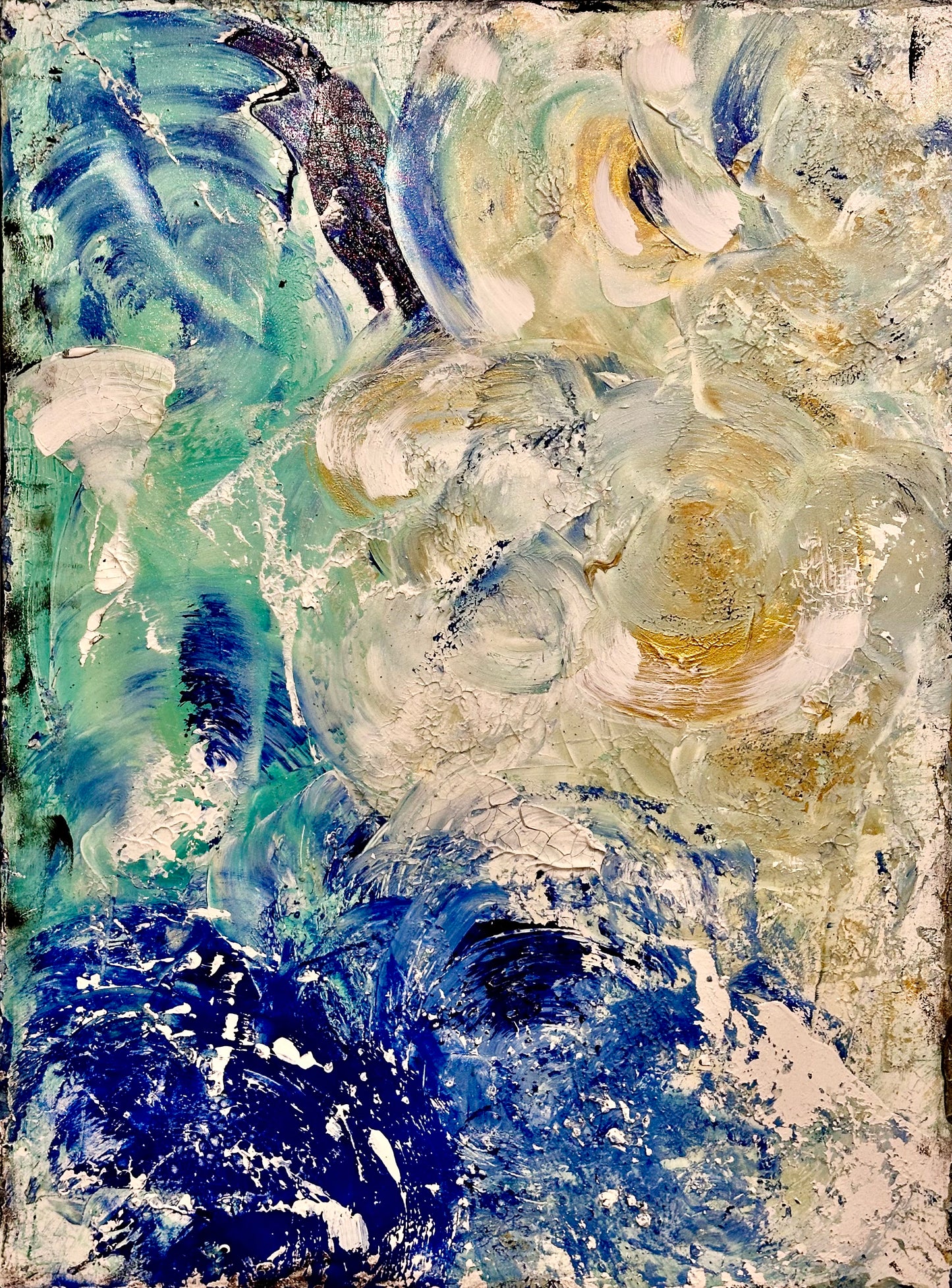 Tides of Memory -Original Painting | One-of-a-Kind