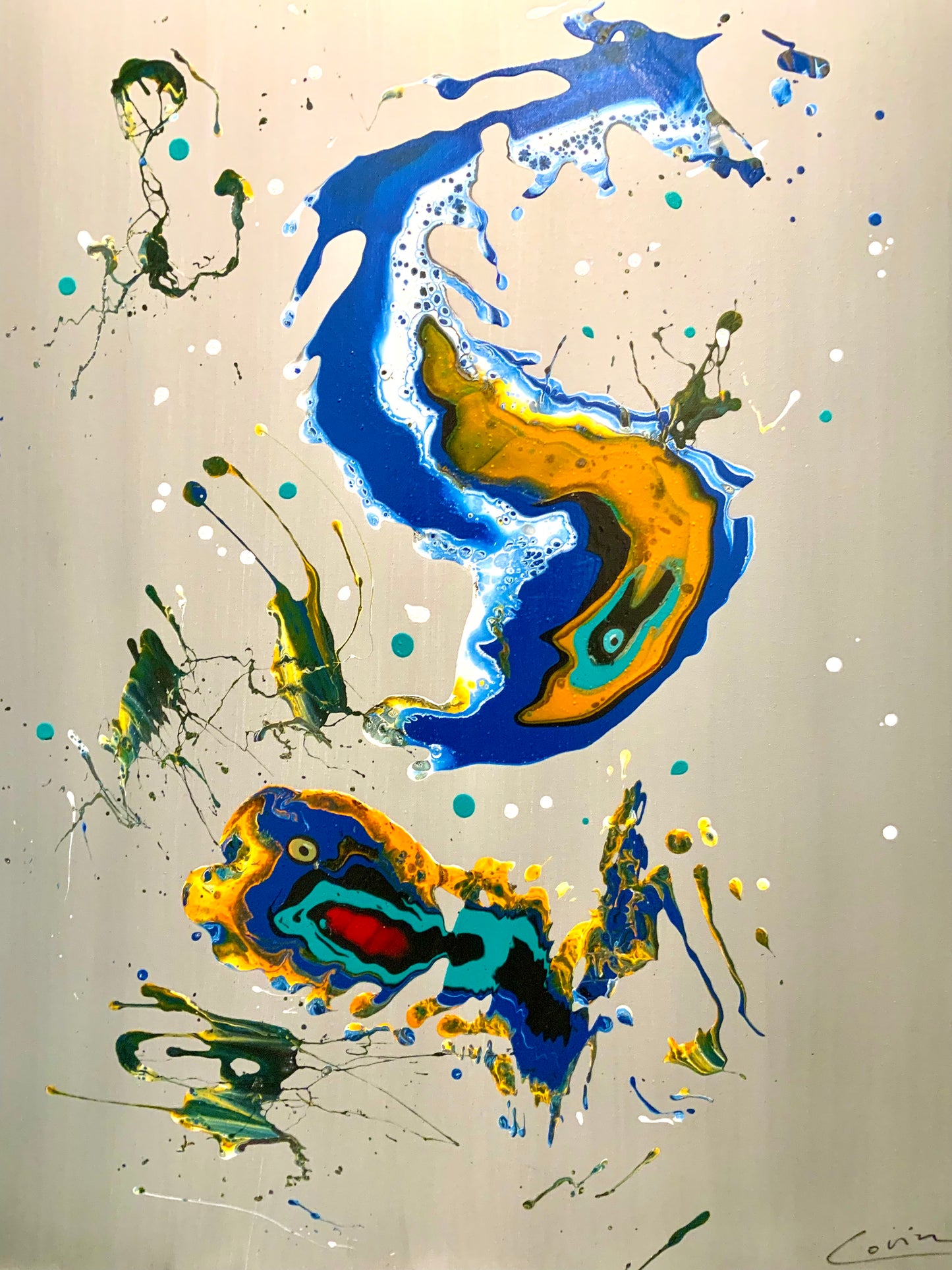 Chromatic Surge — Original Painting | One of a Kind
