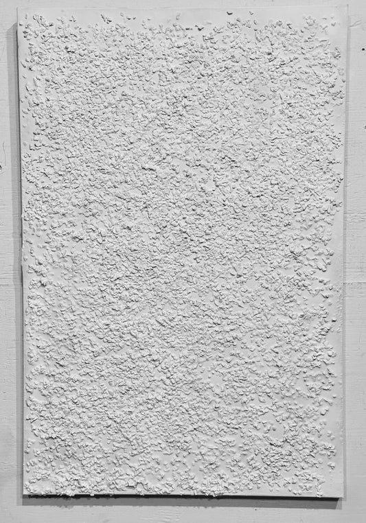 Who’s Gonna Stop Me II — Original Textural Acrylic & Glass Painting | One of a Kind