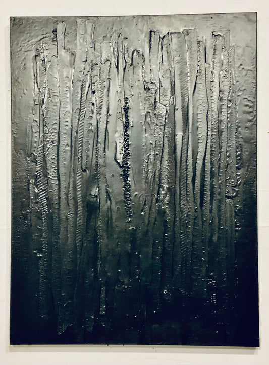 Structural Presence II  — Original Mixed Media Relief Painting Painting | One of a Kind