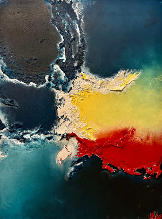 Chromatic Threshold - Original Abstract Painting