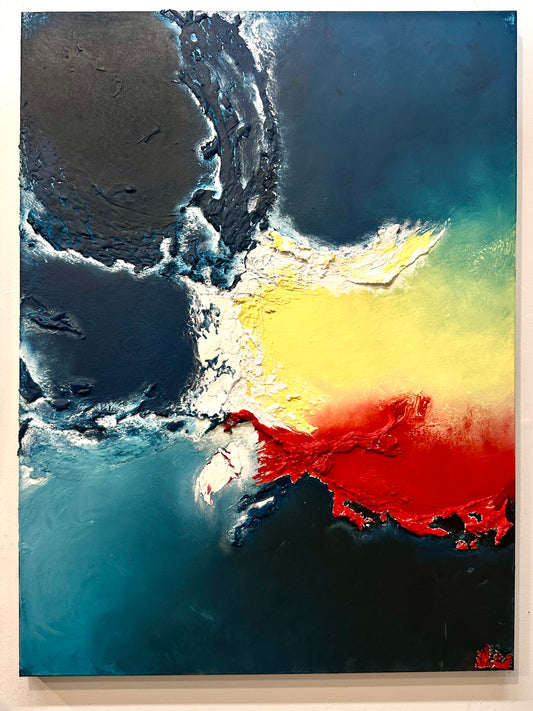 Chromatic Threshold - Original Abstract Painting