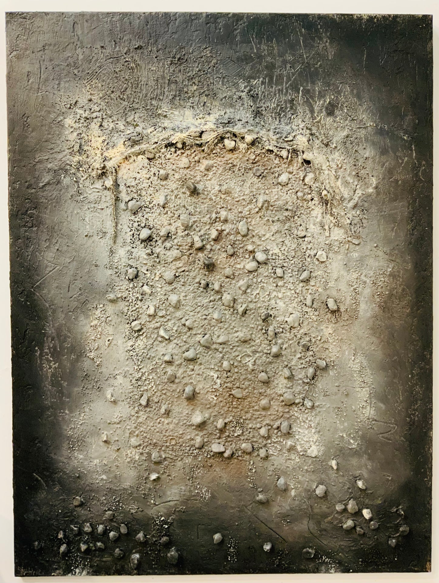 Vestige I - Mixed Media Acrylic Painting