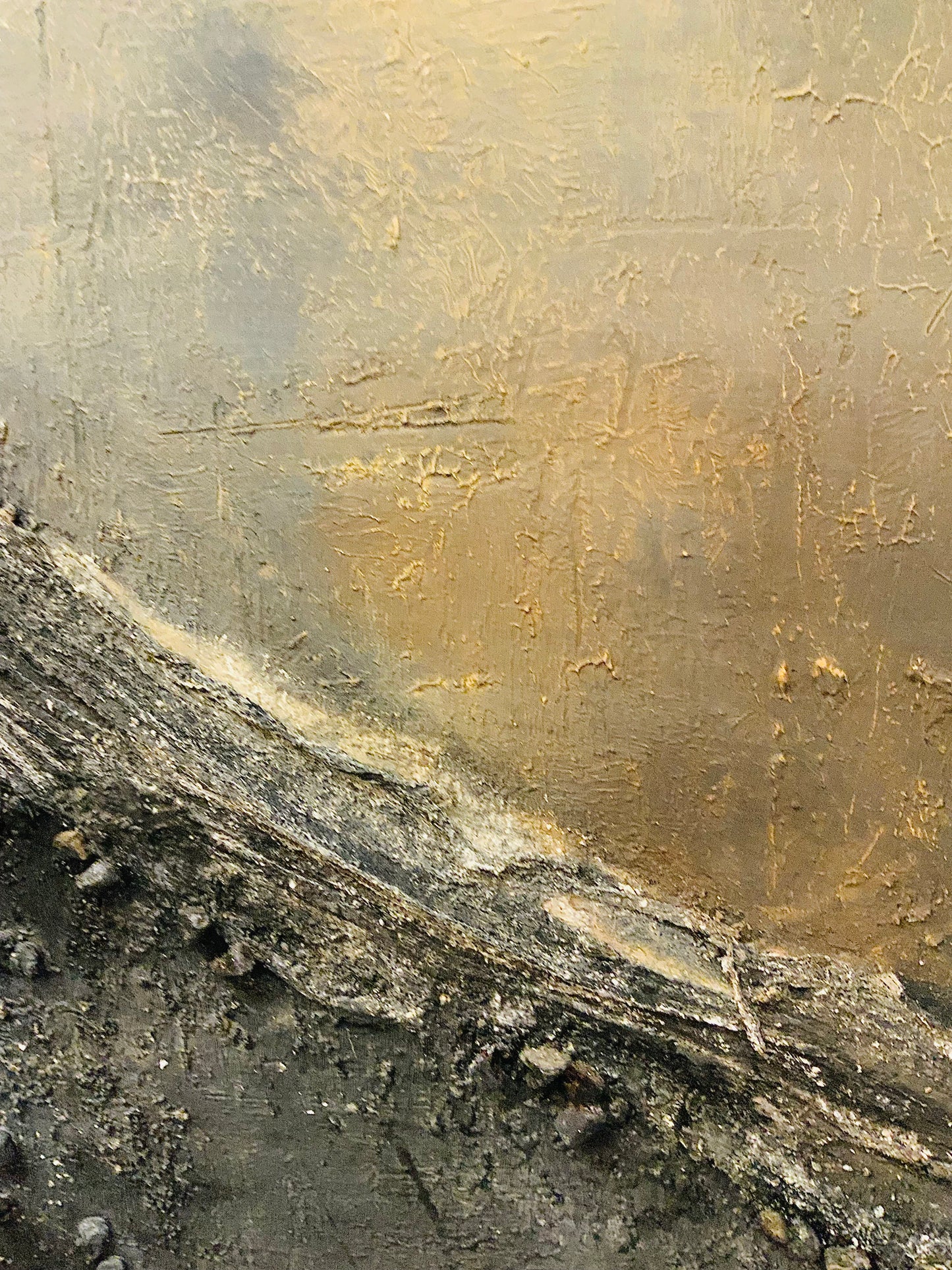 Vestige II - Mixed Media Acrylic Painting