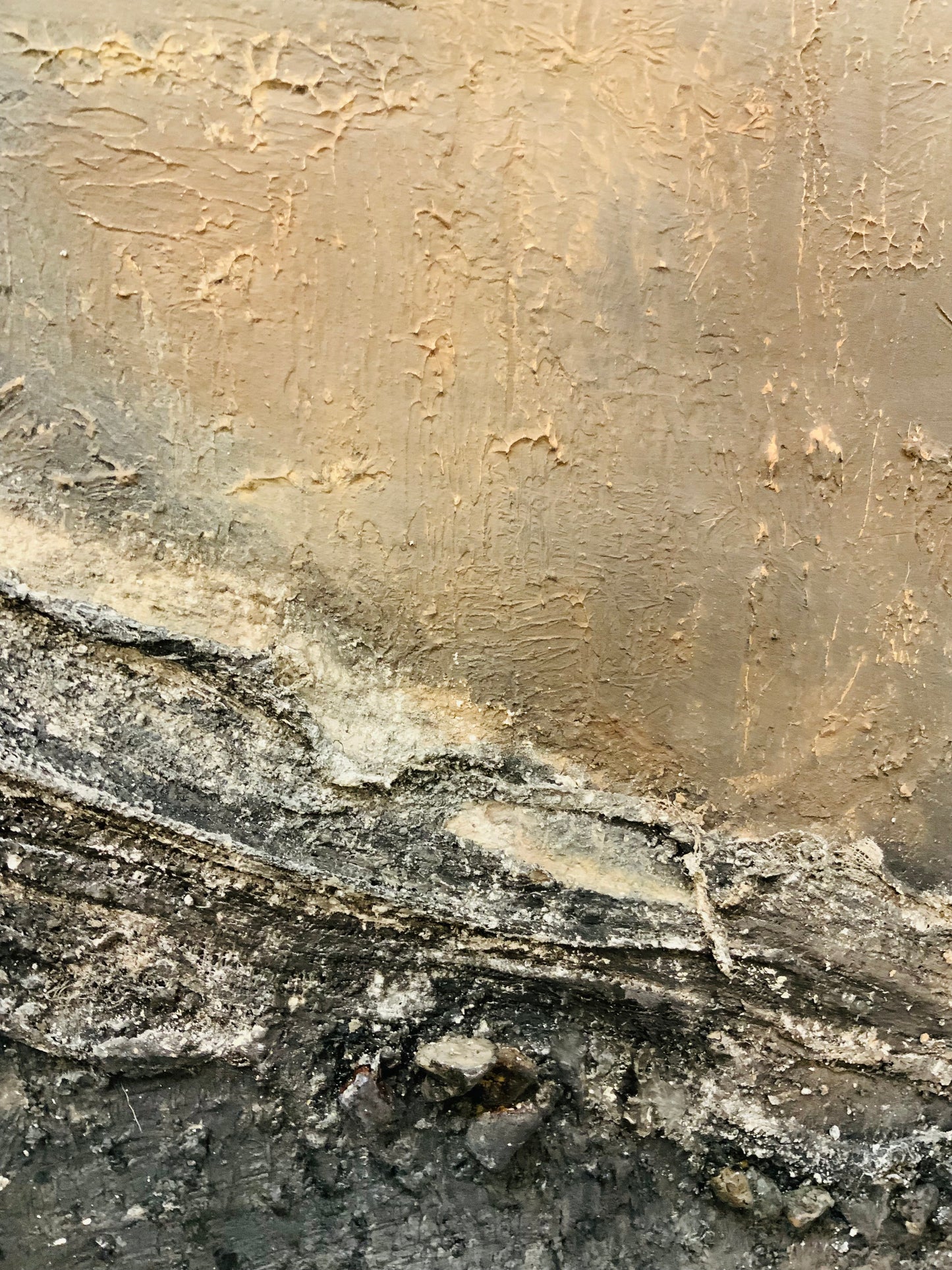 Vestige II - Mixed Media Acrylic Painting