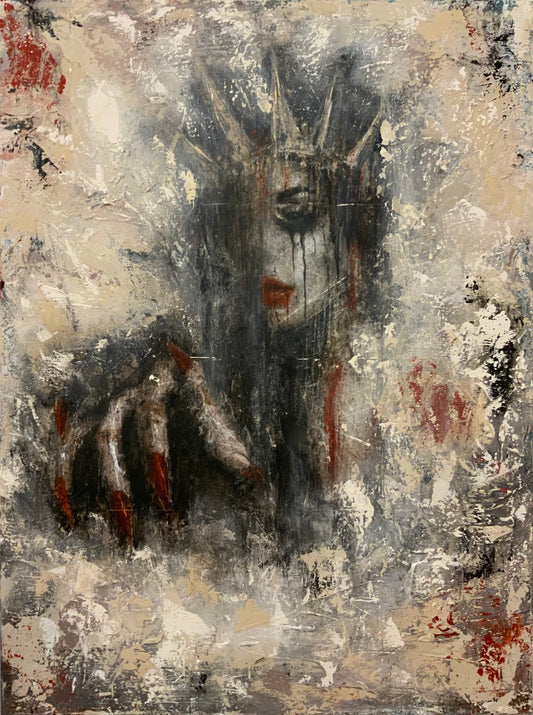 Tara - Mixed Media Acrylic Painting
