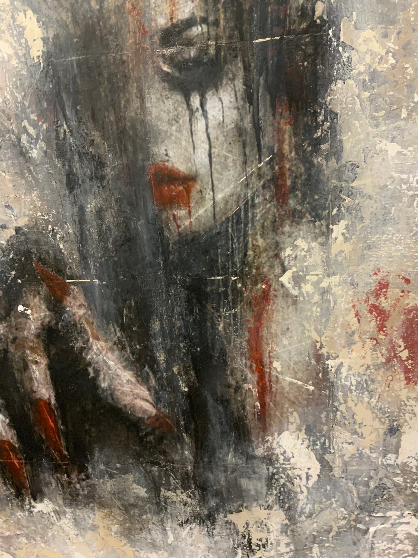Tara - Mixed Media Acrylic Painting